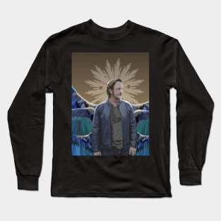 Gabriel Realistic Painting Long Sleeve T-Shirt